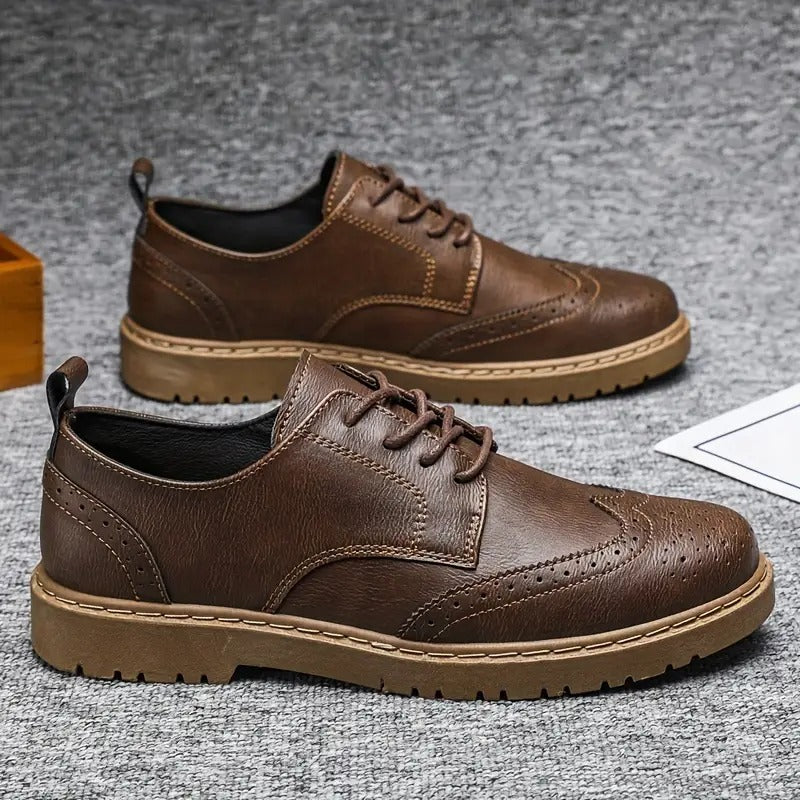 AeroVent™️ Premium Leather Oxford