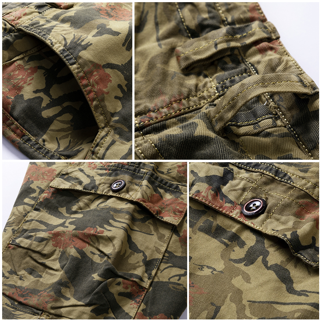 Tom Harding Printed Cargo Shorts