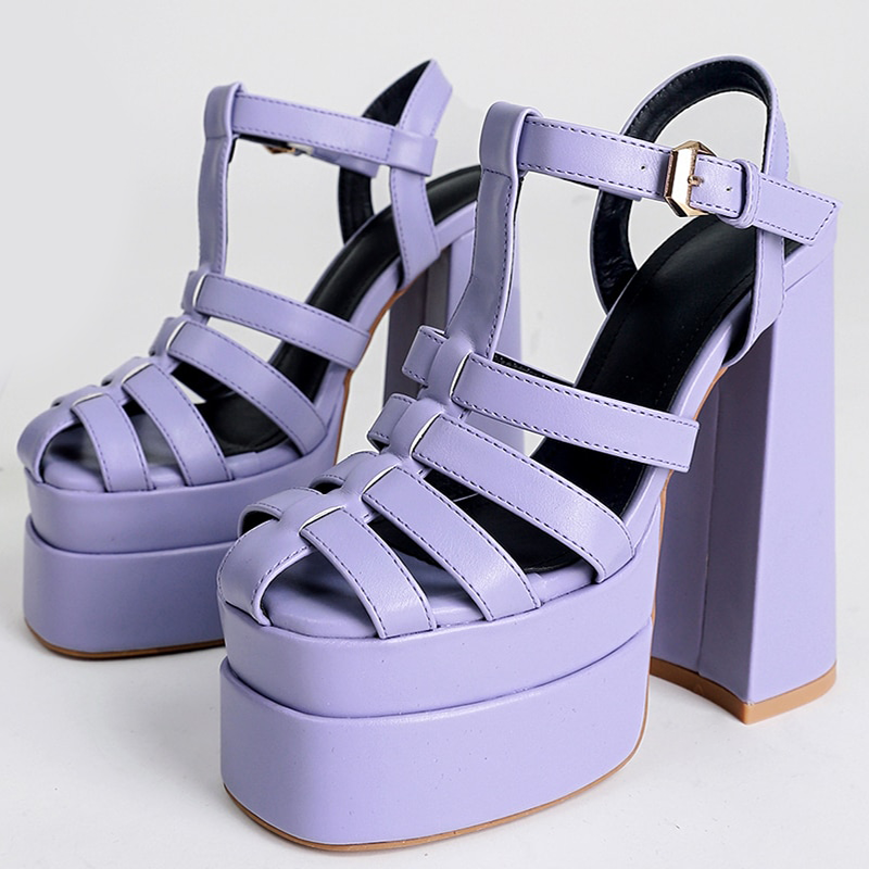 Elena Belccini Intricate Platform Sandals