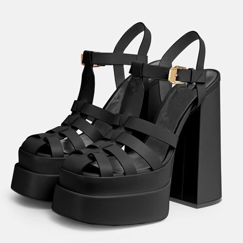 Elena Belccini Intricate Platform Sandals