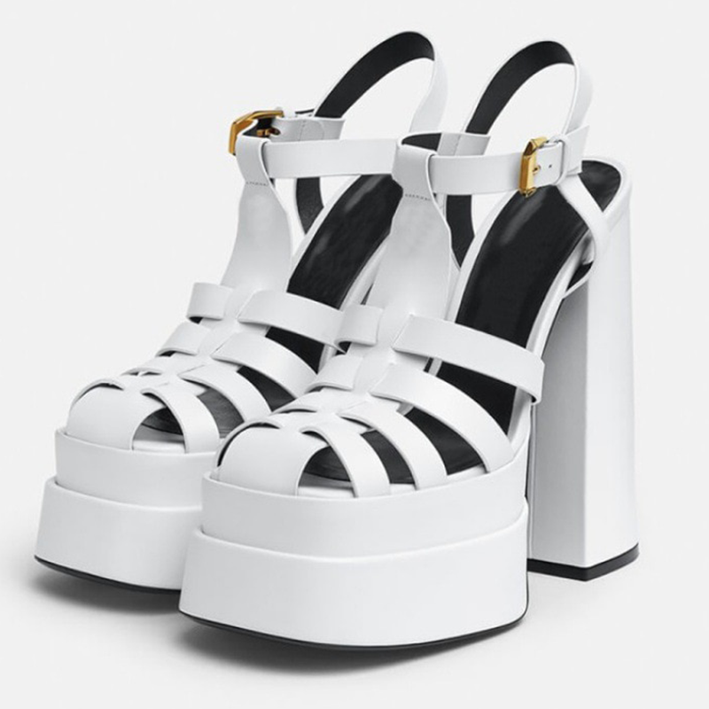 Elena Belccini Intricate Platform Sandals