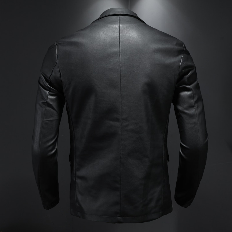 Milano-Calou Elegant Leather Jacket