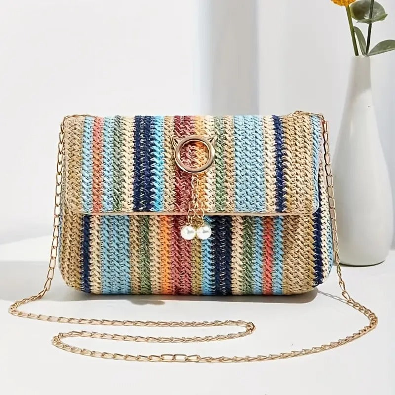 Candace Chic Chain Crossbody Bag