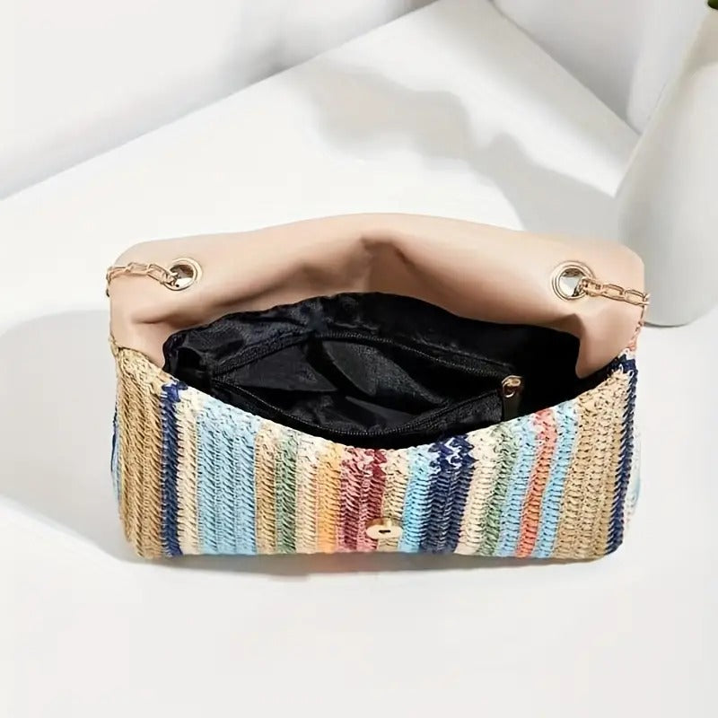 Candace Chic Chain Crossbody Bag