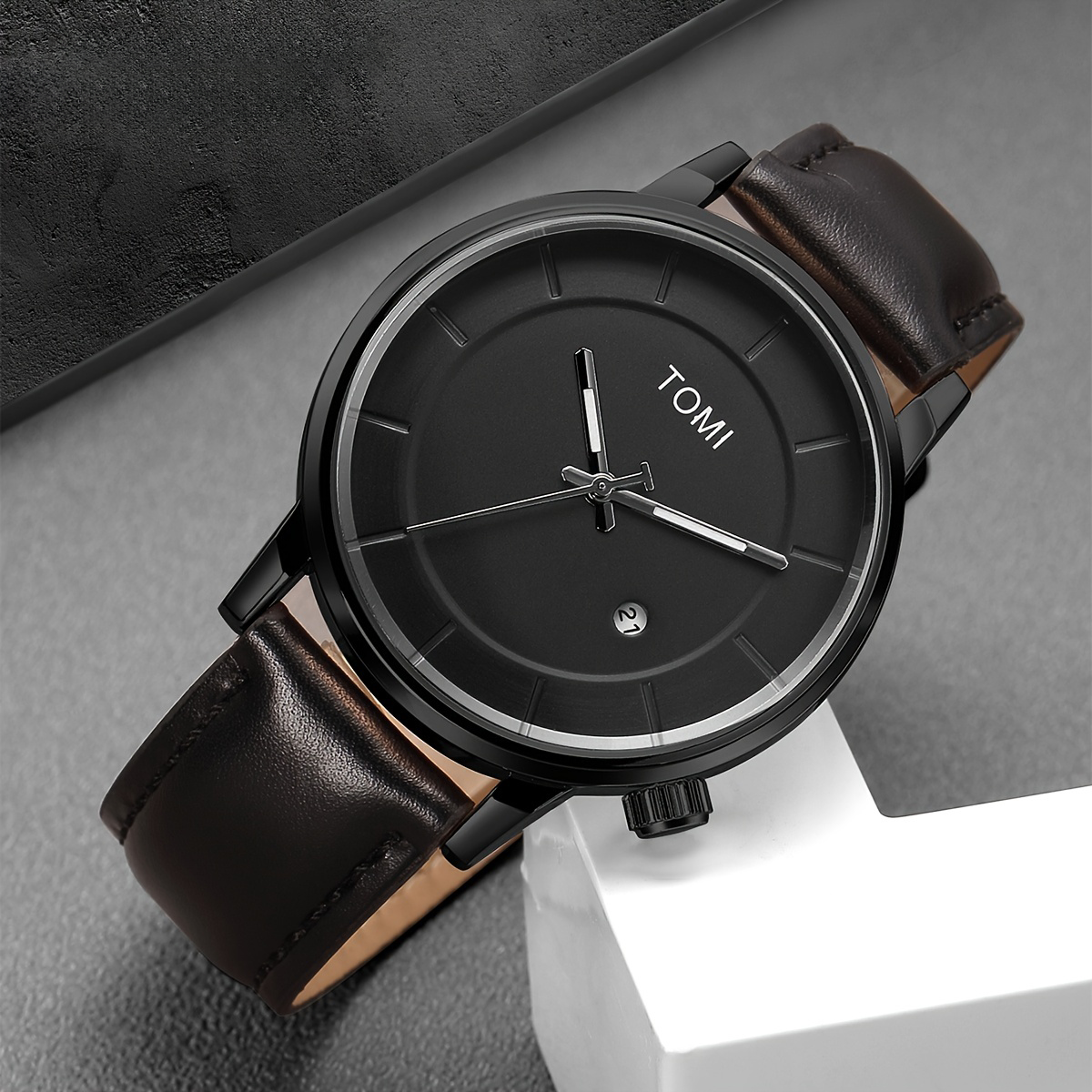 Tomi Premium Leather Watch
