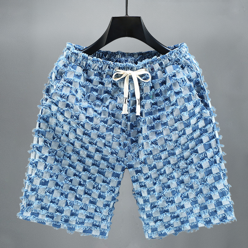 Tanner Slim-Fit Checkered Shorts