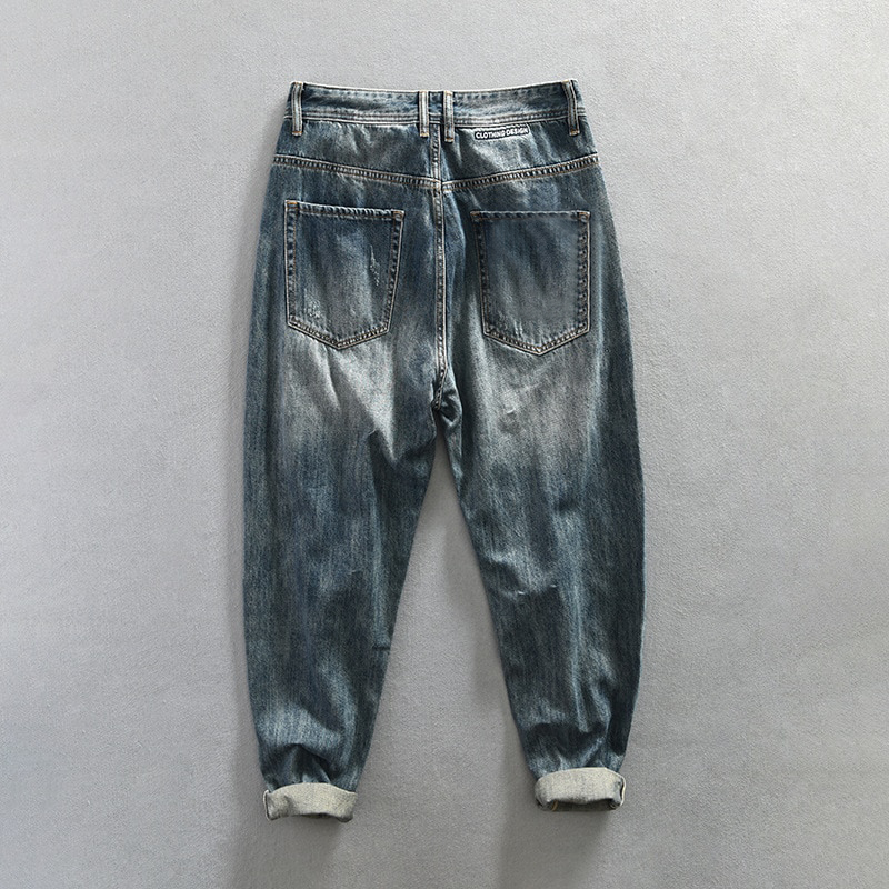 Russel-Etrou Modish Tattered Jeans