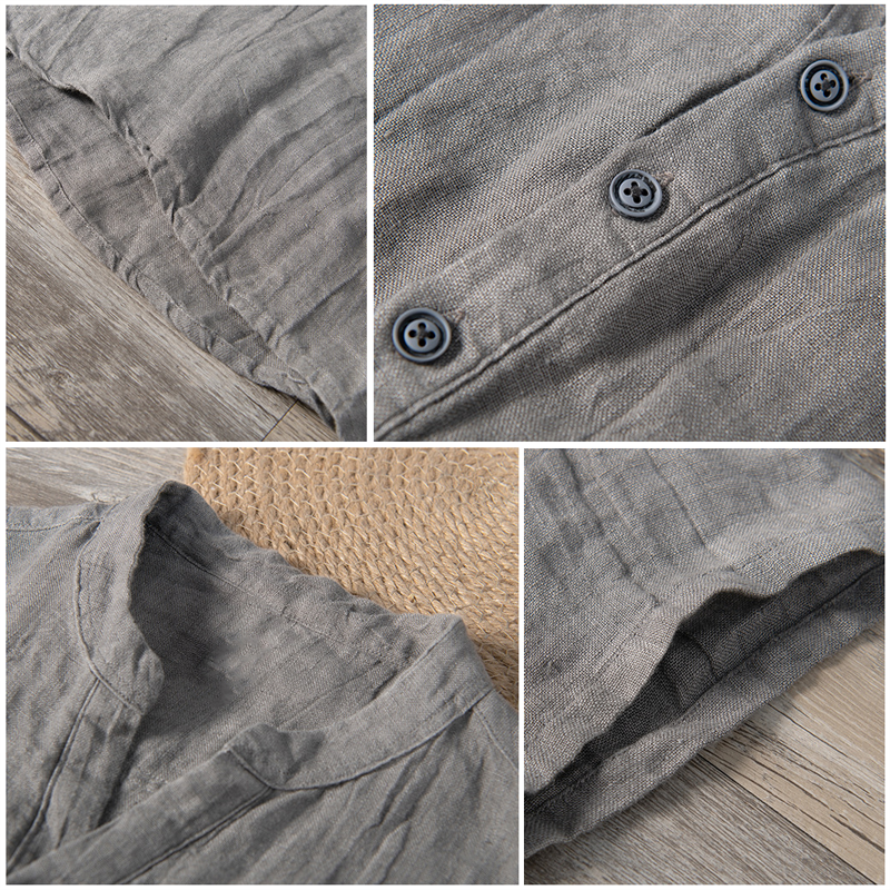 ADRIEN SOÎRÉE CLASSIC LINEN SHIRT