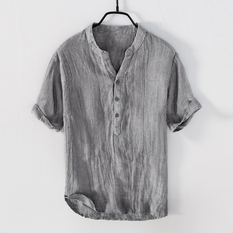 ADRIEN SOÎRÉE CLASSIC LINEN SHIRT