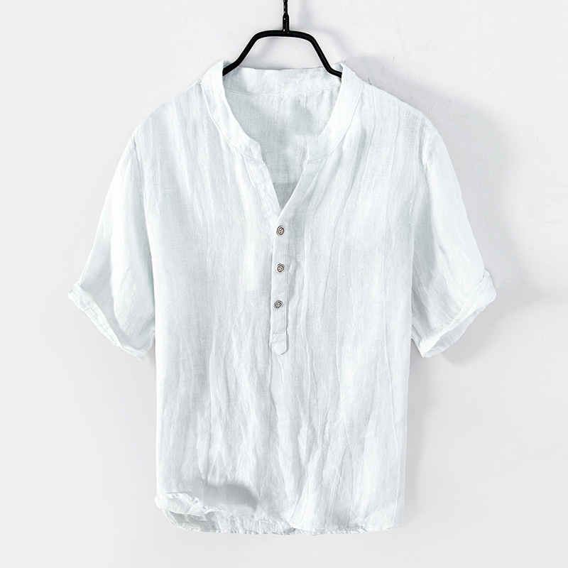 ADRIEN SOÎRÉE CLASSIC LINEN SHIRT