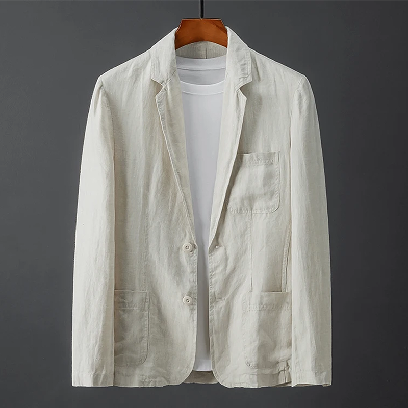 ANTHONY-RÊMY ELEGANT LINEN BLAZER