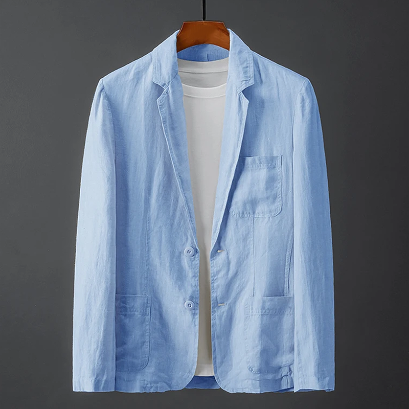 ANTHONY-RÊMY ELEGANT LINEN BLAZER