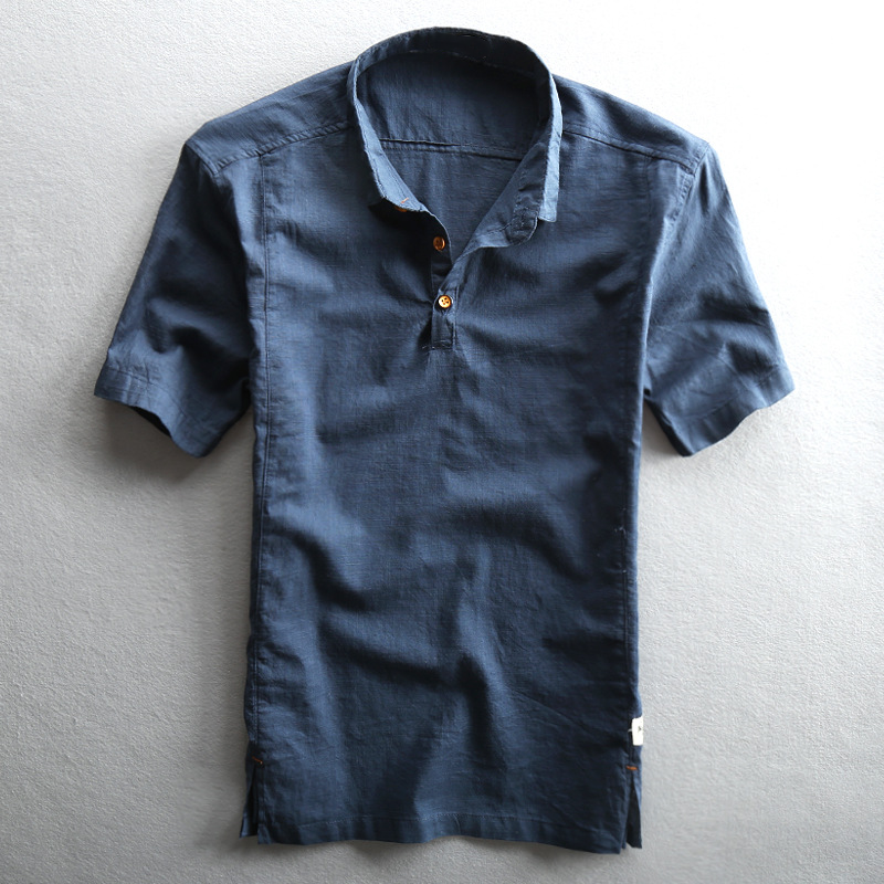 CHARLESTON BREEZY COTTON LINEN SHIRT