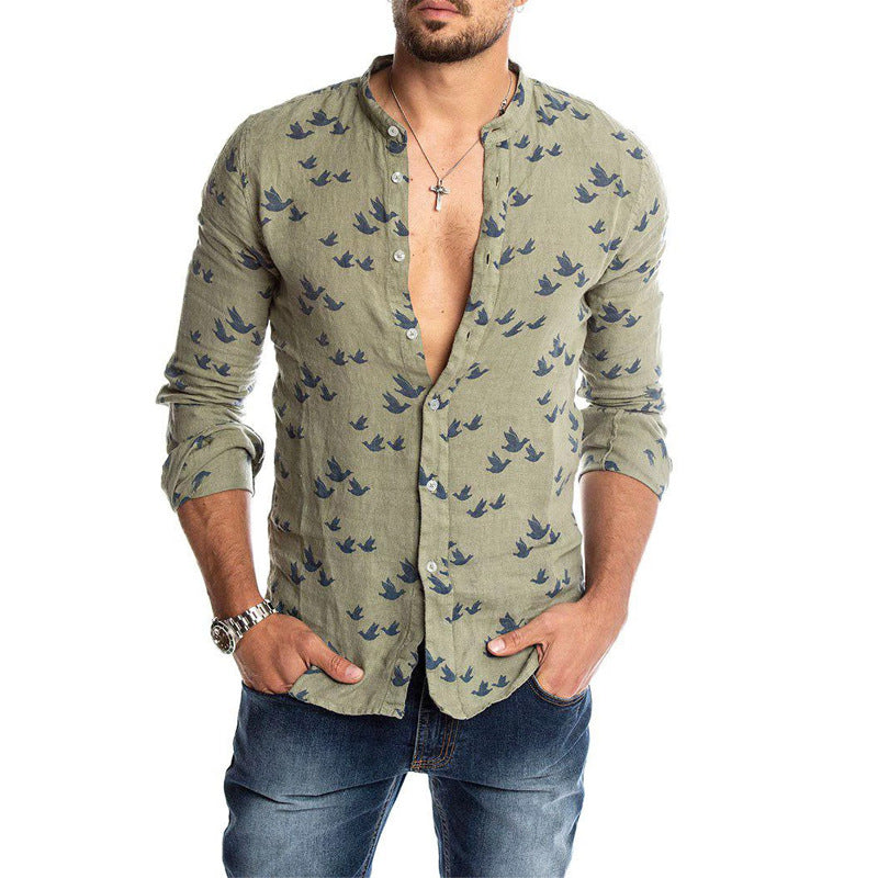 Calvin-Hamilton Classic Linen Shirt