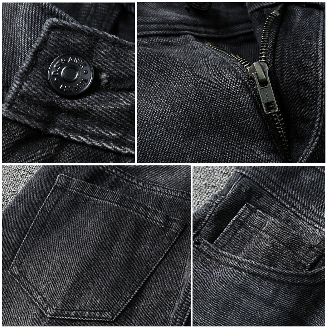 Milano-Calou Casual Slim Fit Jeans