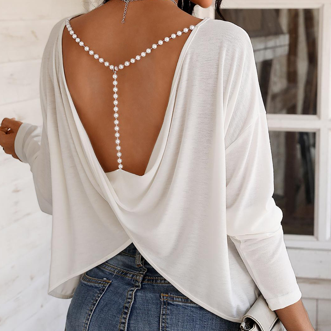Scarlette Sultry Open Back Top