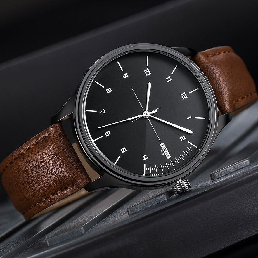 Yazole Classic Leather Watch
