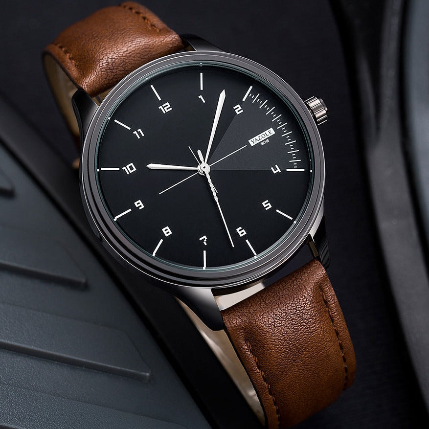 Yazole Classic Leather Watch