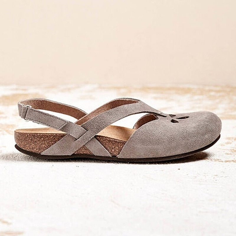 Cleo Contemporary Hollow Out Sandals