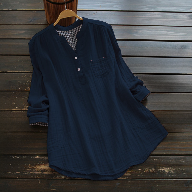 Felicity Flowy Cotton Blouse