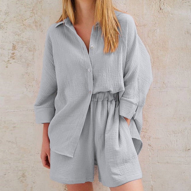 Riley-Rose Intricate Cotton Co-ord Set