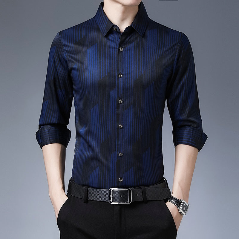 Hayden Chase Silky Dress Shirt