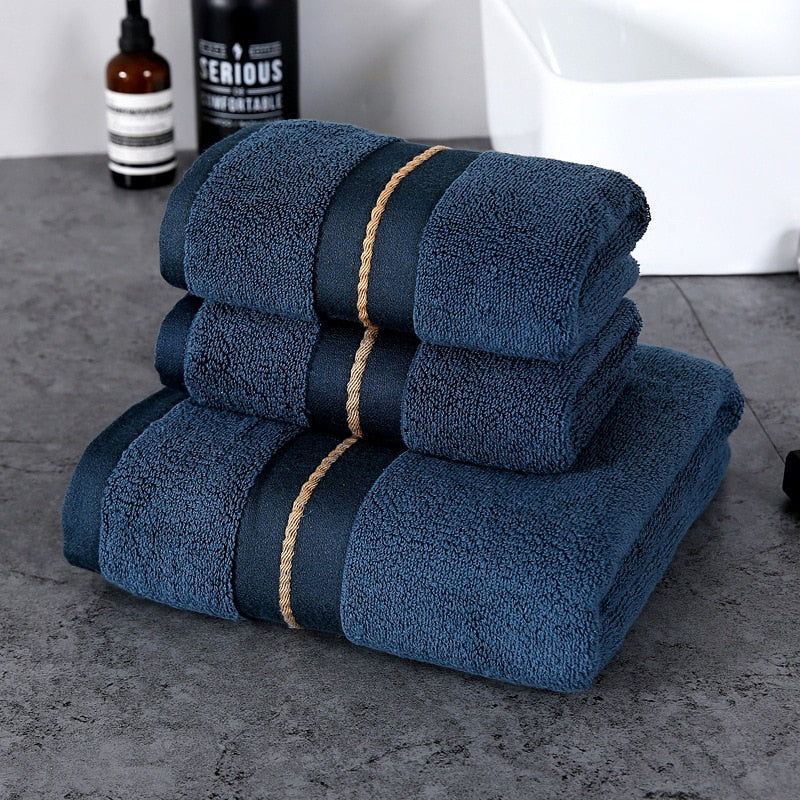 Vitalité Premium 3pcs Cotton Towel Set