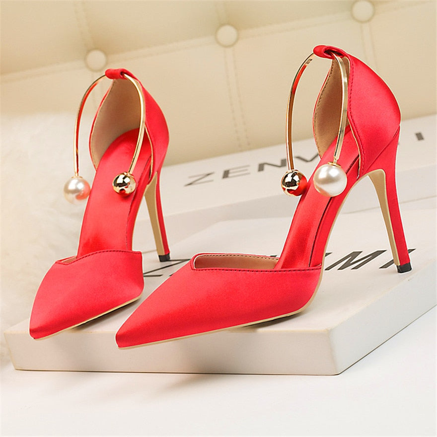 Anastasia Intricate Stiletto Heel Pumps