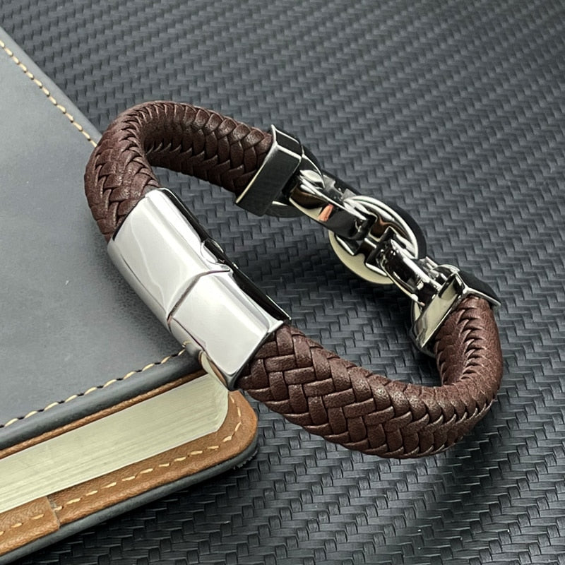 Vinizio Vintage Leather Bracelet