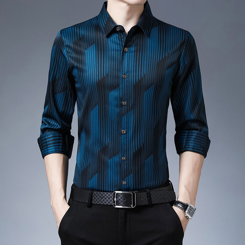 Hayden Chase Silky Dress Shirt