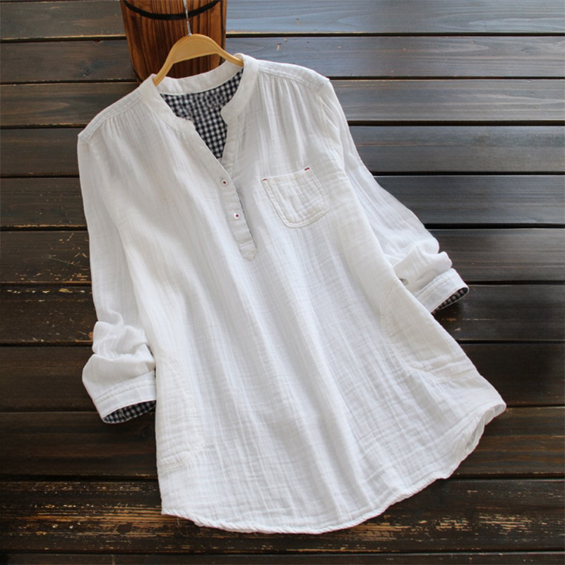 Felicity Flowy Cotton Blouse