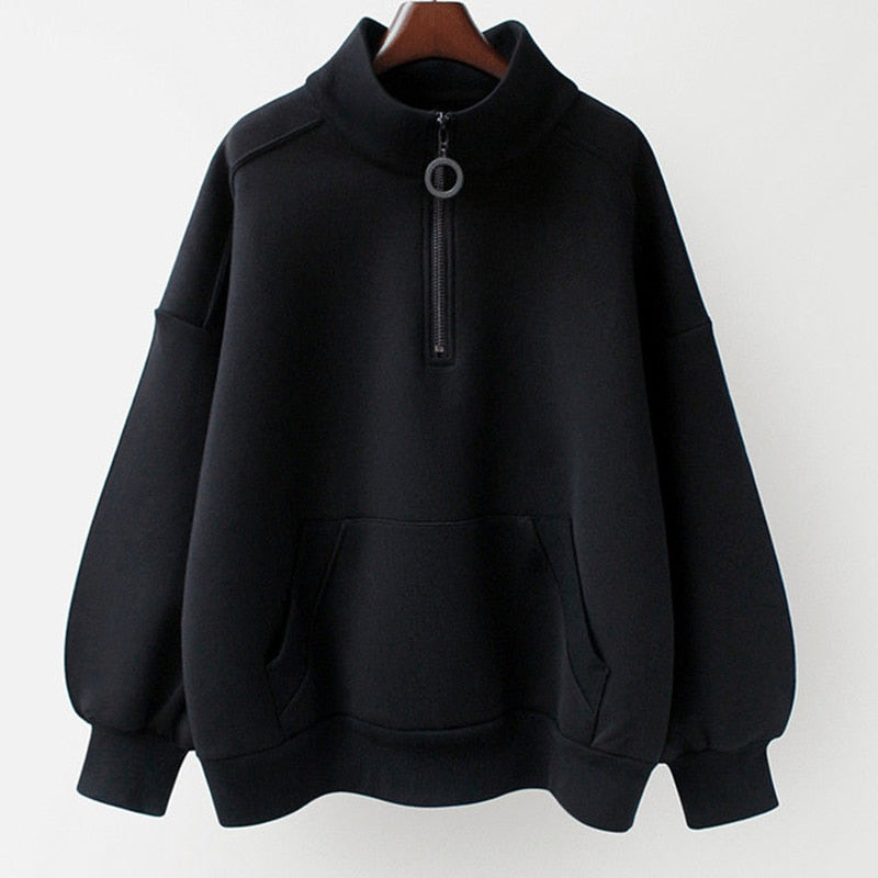 Calienne Breezy Cotton Blend Sweatshirt