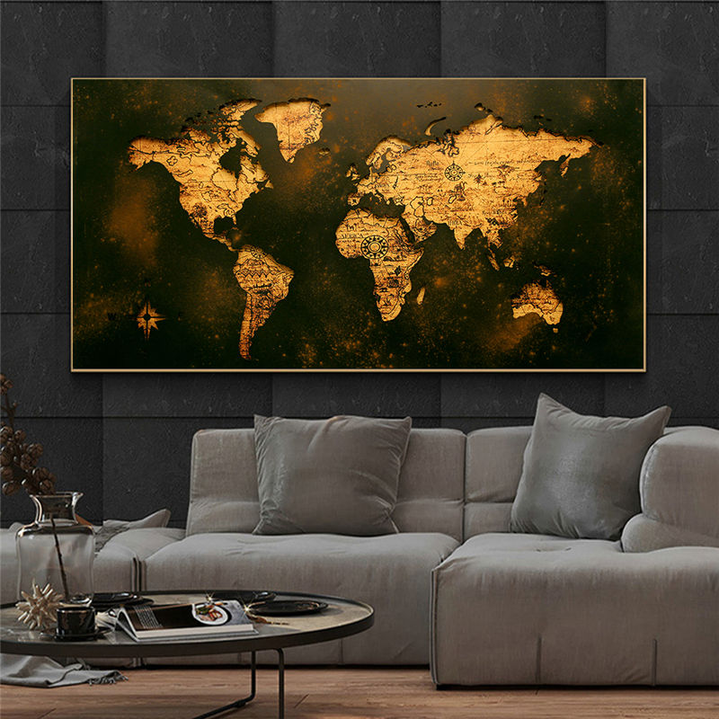 PrestigeCraft™️ Worldview Canvas Wall Art Decor
