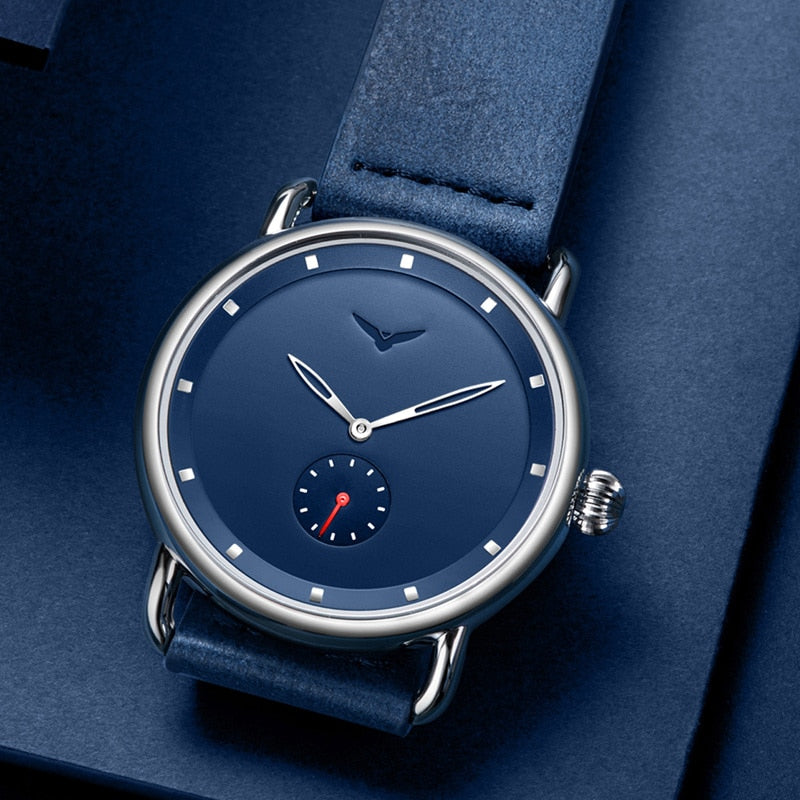 Saint Morris Sleek Leather Watch
