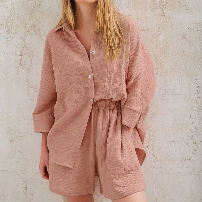 Riley-Rose Intricate Cotton Co-ord Set