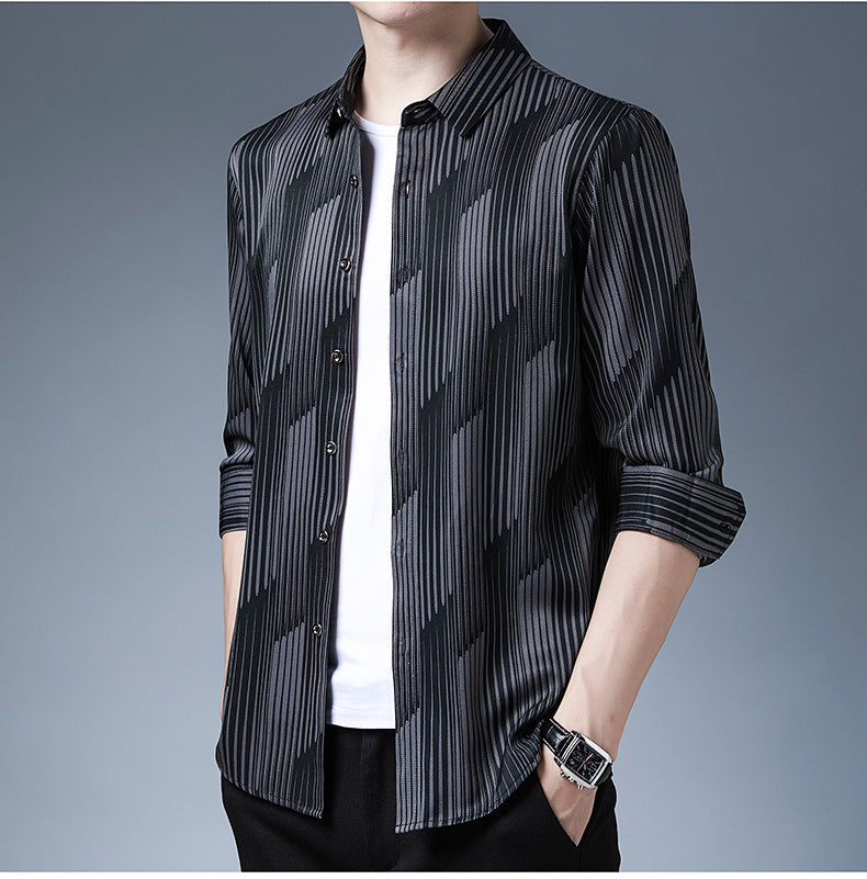 Hayden Chase Silky Dress Shirt