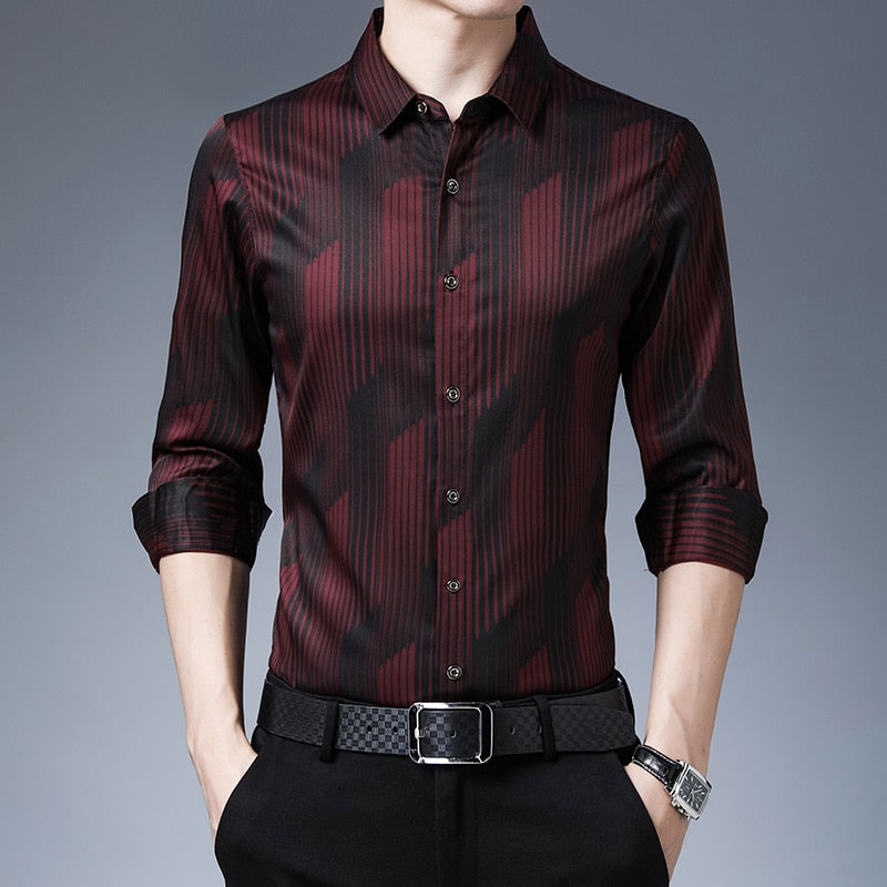 Hayden Chase Silky Dress Shirt