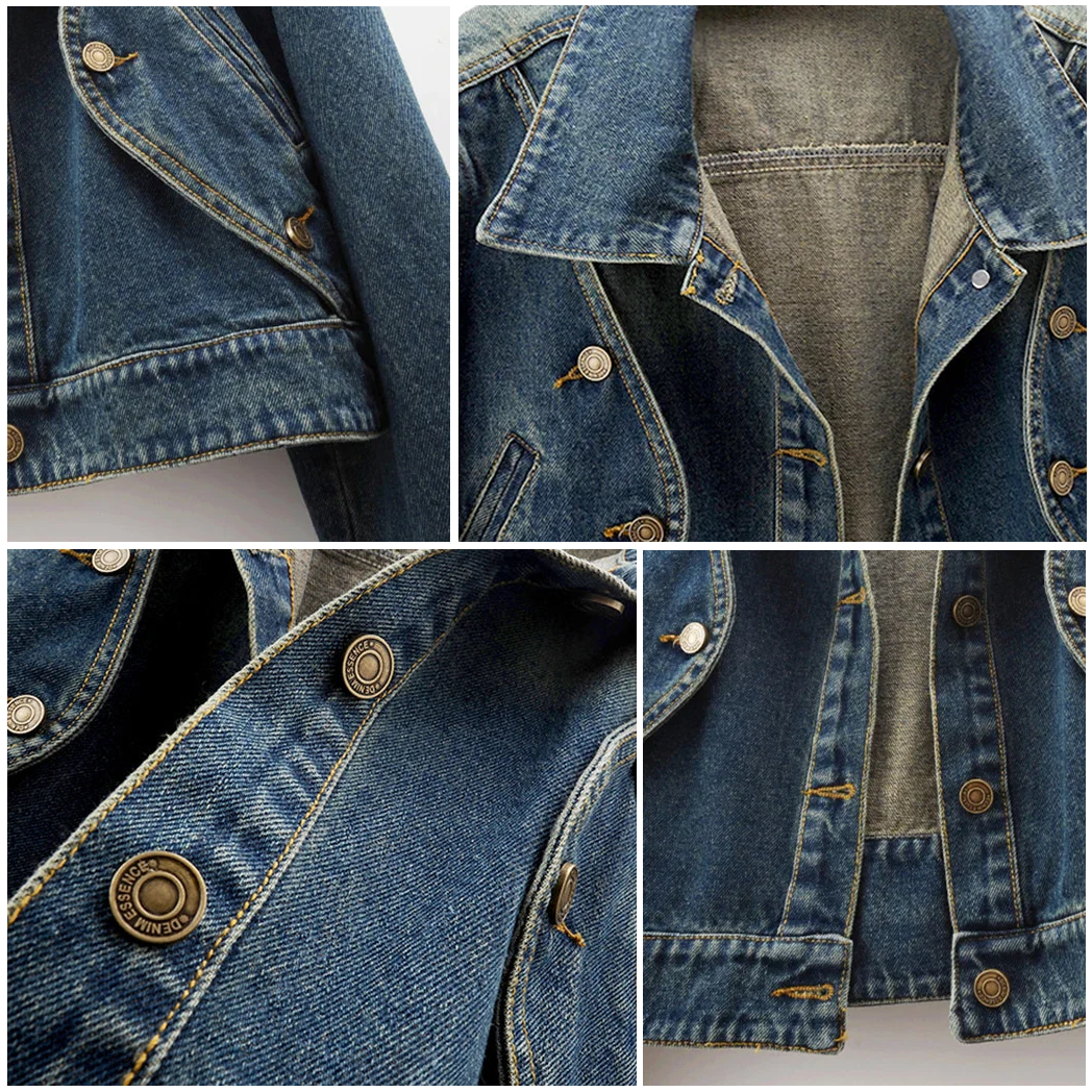L&#39;ATERIBÉLLE VINTAGE DENIM JACKET BY LILIAN-THOURAM™