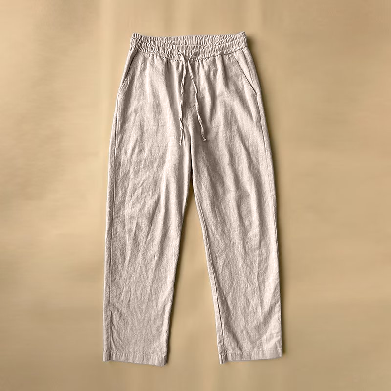 KINGS CROSS CASUAL LINEN PANTS