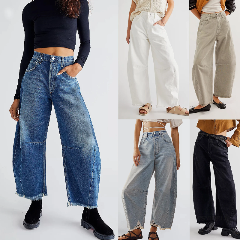 L&#39;ATERIBÉLLE FLARED DENIM JEANS BY LILIAN-THOURAM™