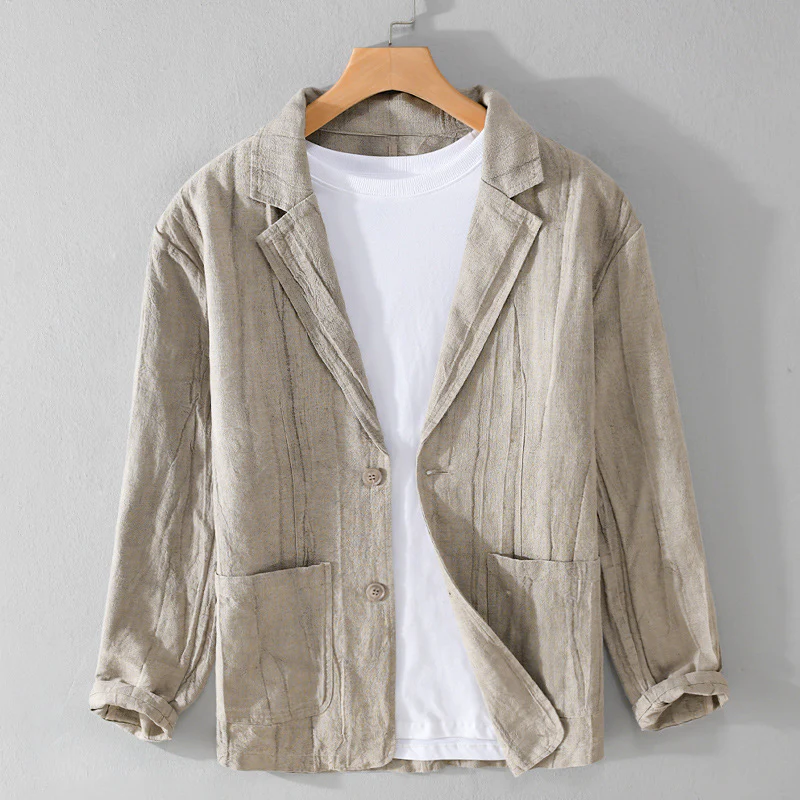 RUSSEL-ETROU COTTON LINEN JACKET