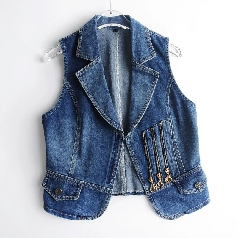 Marie-Caley Urban Denim Vest