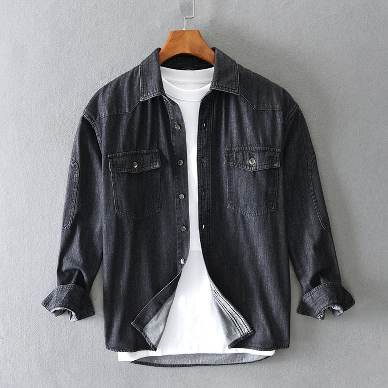 Napoliani Litebreeze™ Classic Denim Shirt