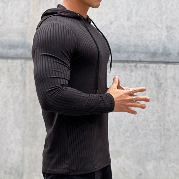 Beckham Slim Fit Hooded Sweater