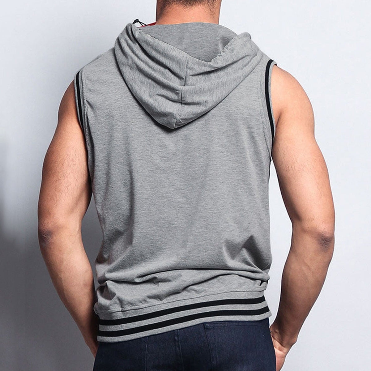 Simon Sporty Sleeveless Hoodie
