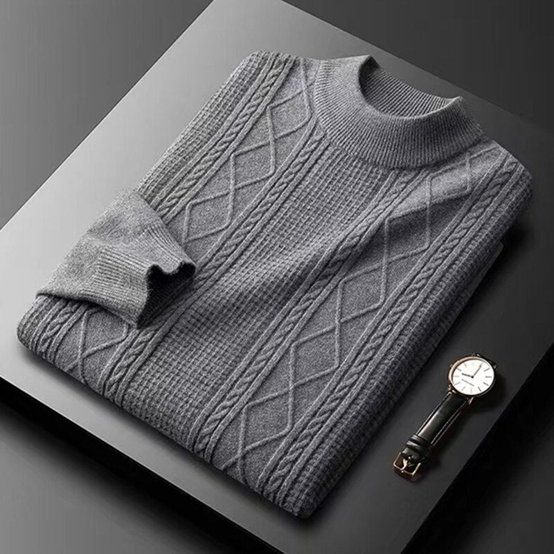 Clinton Classic Mock Neck Sweater