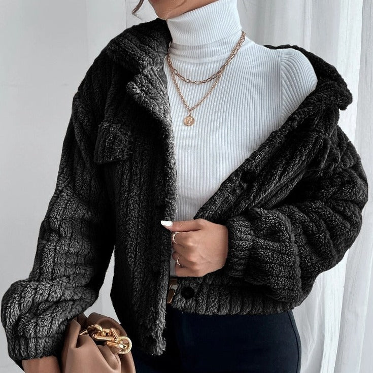 Juliette Ultra-Soft Plush Velour Jacket