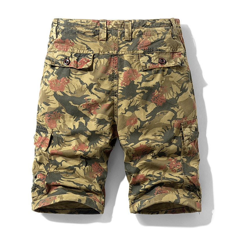 Tom Harding Printed Cargo Shorts