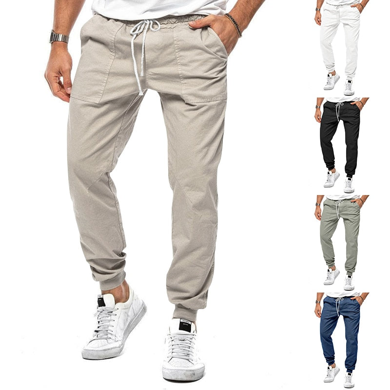 REMINGTON CASUAL LINEN JOGGER PANTS