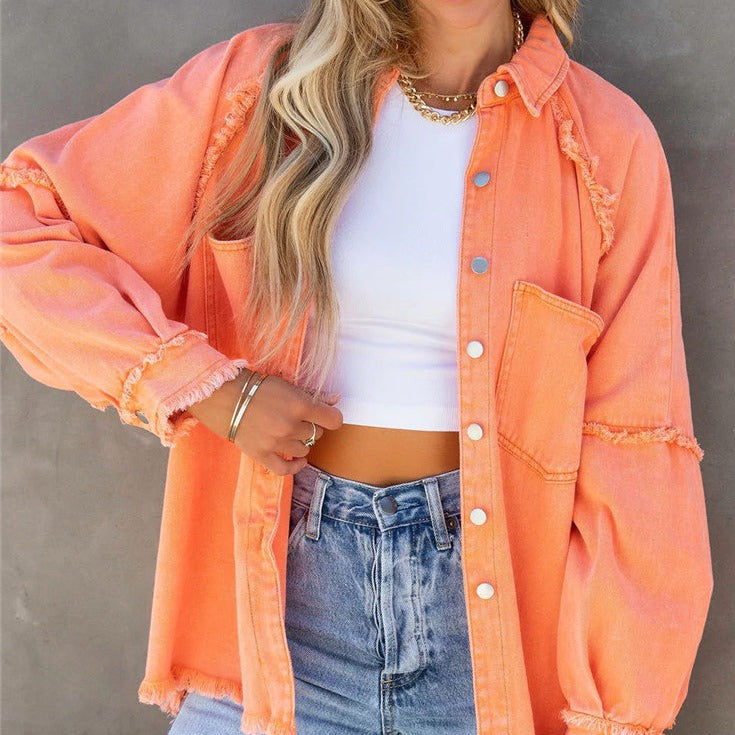 Athena Vibrant Denim Jacket